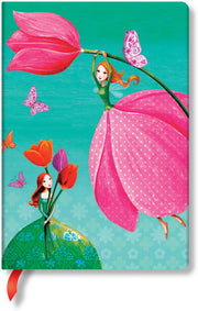 Paperblanks Mila Marquis Joyous Springtime Midi Unlined Journal