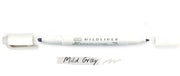 Zebra Mildliner Double Tip Mild Gray Highlighter