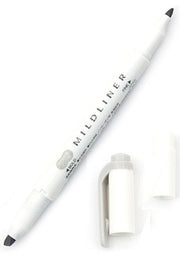 Zebra Mildliner Double Tip Mild Gray Highlighter