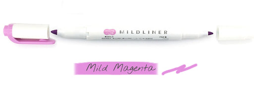 Zebra Mildliner Double Tip Mild Magenta Highlighter