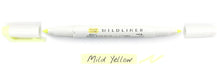 Zebra Mildliner Double Tip Mild Yellow Highlighter