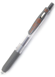 Zebra Sarasa Clip Gel 0.3mm Grey Rollerball Pen