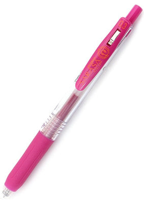 Zebra Sarasa Clip Gel 0.3mm Magenta Pink Rollerball Pen