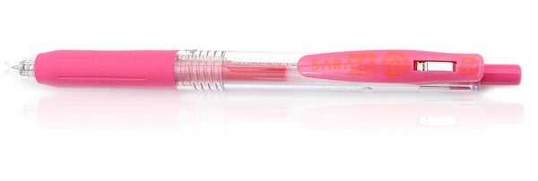 Zebra Sarasa Clip Gel 0.3mm Pink Rollerball Pen