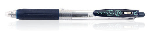 Zebra Sarasa Clip Gel 0.4mm Blue Black Rollerball Pen