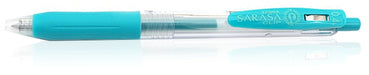 Zebra Sarasa Clip Gel 0.4mm Blue Green Rollerball Pen