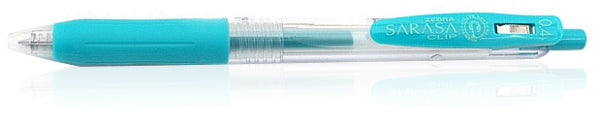 Zebra Sarasa Clip Gel 0.4mm Blue Green Rollerball Pen