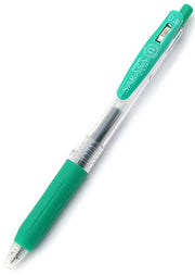 Zebra Sarasa Clip Gel 0.4mm Green Rollerball Pen
