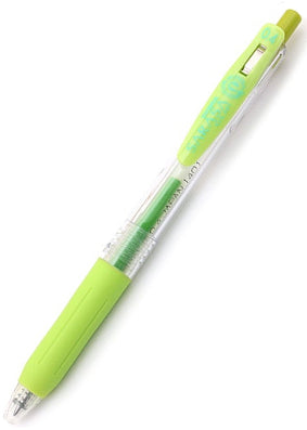 Zebra Sarasa Clip Gel 0.4mm Light Green Rollerball Pen