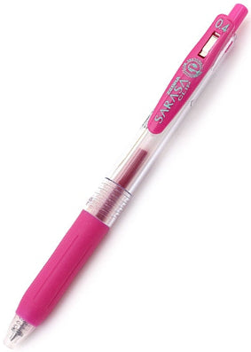 Zebra Sarasa Clip Gel 0.4mm Magenta Rollerball Pen