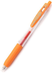 Zebra Sarasa Clip Gel 0.4mm Orange Rollerball Pen