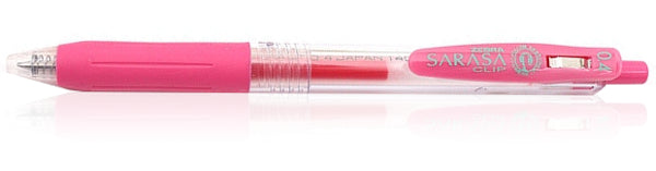 Zebra Sarasa Clip Gel 0.4mm Pink Rollerball Pen
