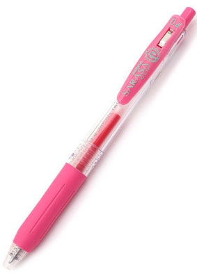 Zebra Sarasa Clip Gel 0.4mm Pink Rollerball Pen