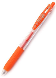 Zebra Sarasa Clip Gel 0.4mm Red Orange Rollerball Pen
