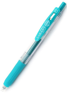 Zebra Sarasa Clip Gel 0.5mm Blue Green Rollerball Pen