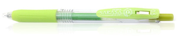 Zebra Sarasa Clip Gel 0.5mm Light Green Rollerball Pen