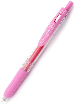Zebra Sarasa Clip Gel 0.5mm Light Pink Rollerball Pen