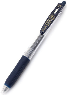 Zebra Sarasa Clip Gel 0.7mm Blue Black Rollerball Pen