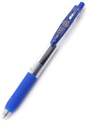 Zebra Sarasa Clip Gel 0.7mm Blue Rollerball Pen