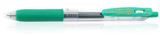 Zebra Sarasa Clip Gel 0.7mm Green Rollerball Pen