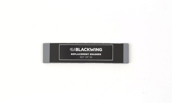 Blackwing-Replacement-Erasers-Grey-Set-of-10 — Pulp Addiction