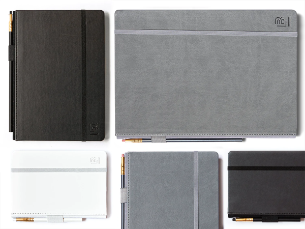 Blackwing Slate Notebook Medium - Black - Lined