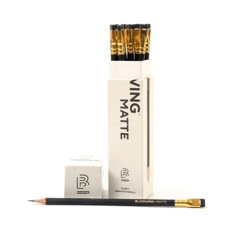 Blackwing Matte Black Pencils (SET OF 12)