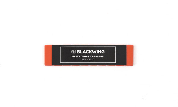 Blackwing-Replacement-Erasers-Red-Set-of-10 — Pulp Addiction
