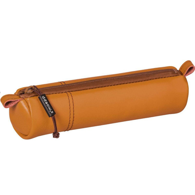 Brunnen S'maepp Leather Soft Pencil Case - Brown