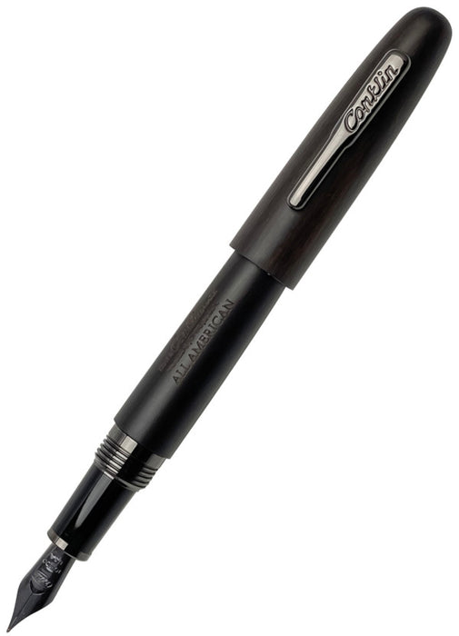 Conklin All American Fountain Pen - Raven Black Extra Fine