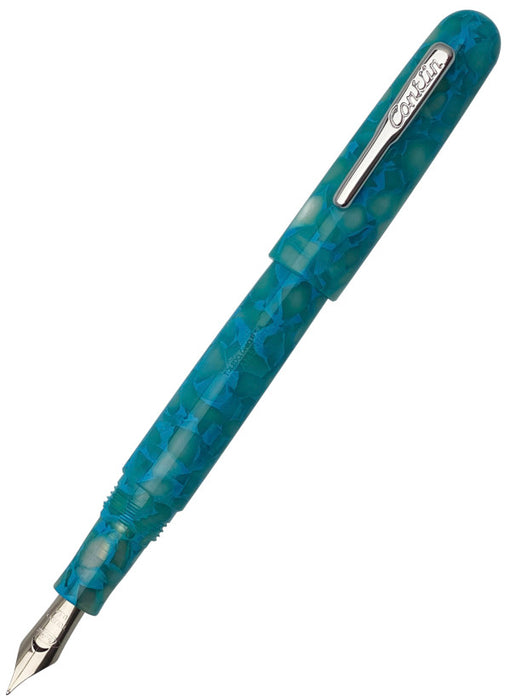 Conklin All American Fountain Pen - Turquoise Serenity - Fine