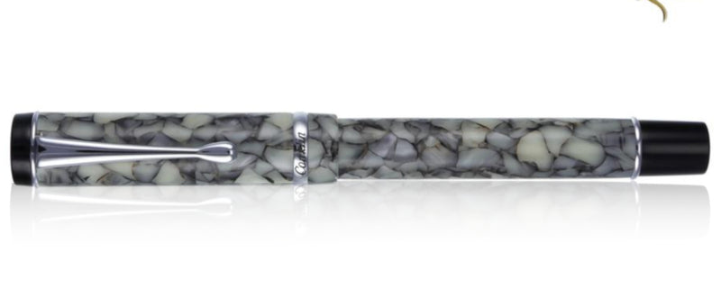 Conklin Duragraph Fountain Pen - Cracked Ice