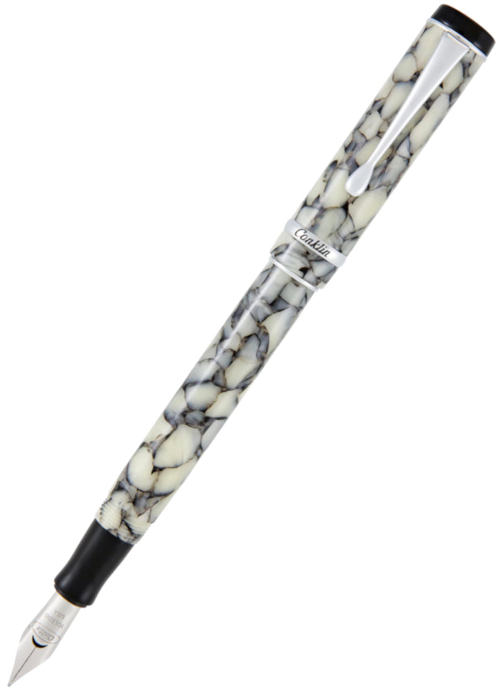 Conklin Duragraph Fountain Pen - Cracked Ice