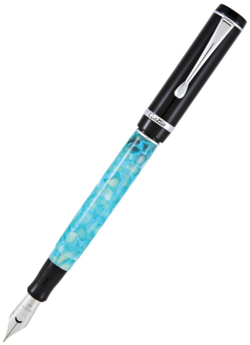 Conklin Duragraph Fountain Pen - Turquoise Nights