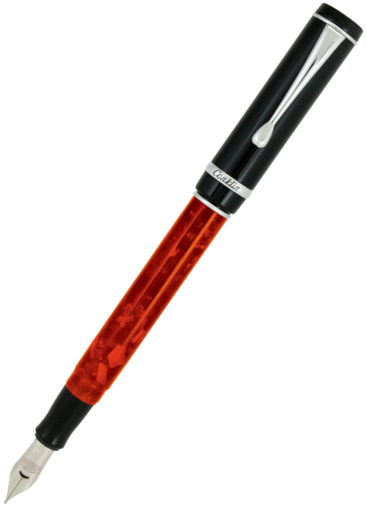Conklin Duragraph Fountain Pen - Red Nights