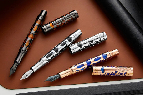 Conklin Endura Deco Crest Ballpoint Pen - Orange/Gunmetal