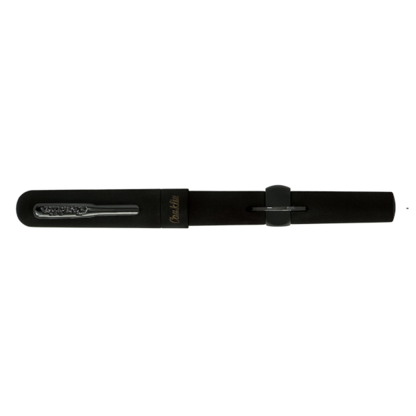 Conklin Mark Twain Crescent Filler Fountain Pen - Super Black Gunmetal