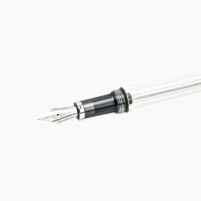 TWSBI Vac 700R Fountain Pen - Clear, Broad Nib