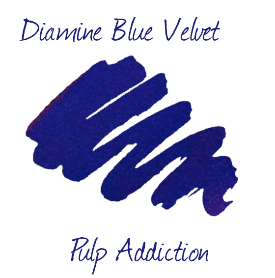 Diamine 150th Anniversary Fountain Pen Ink - Blue Velvet 40ml Bottle