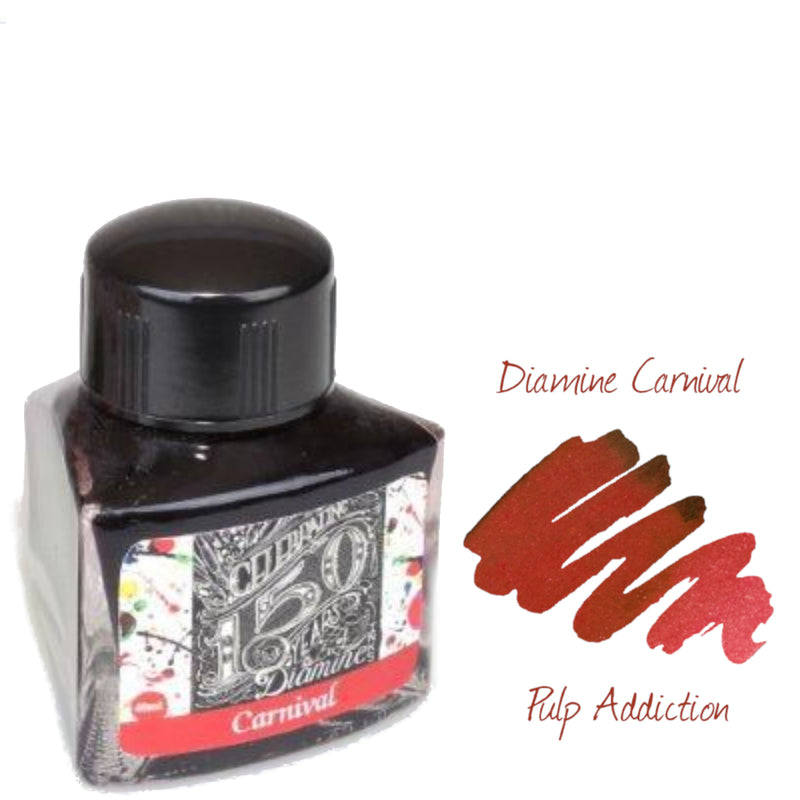 Diamine 150th Anniversary Fountain Pen Ink - Carnival 40ml Bottle