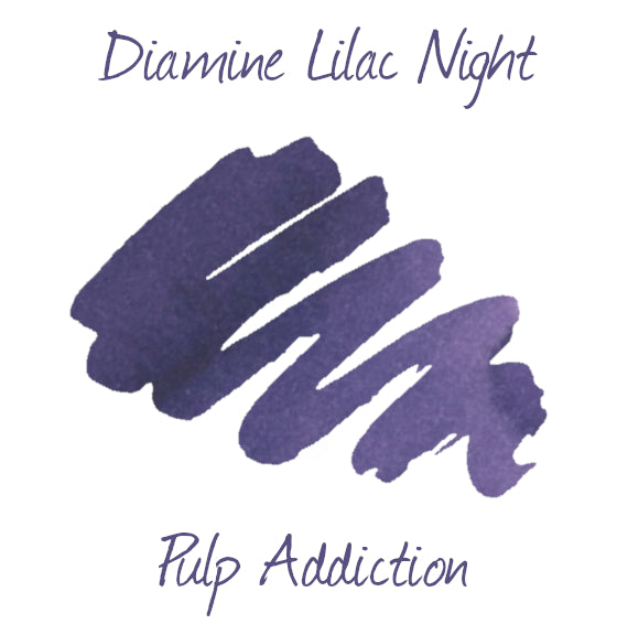 Diamine 150th Anniversary Fountain Pen Ink - Lilac Night 40ml Bottle