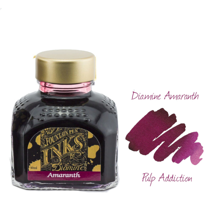 Diamine Fountain Pen Ink - Amaranth 80ml Bottle