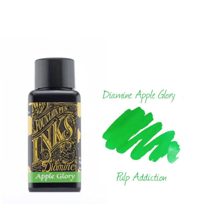 Diamine Fountain Pen Ink - Apple Glory 30ml Bottle