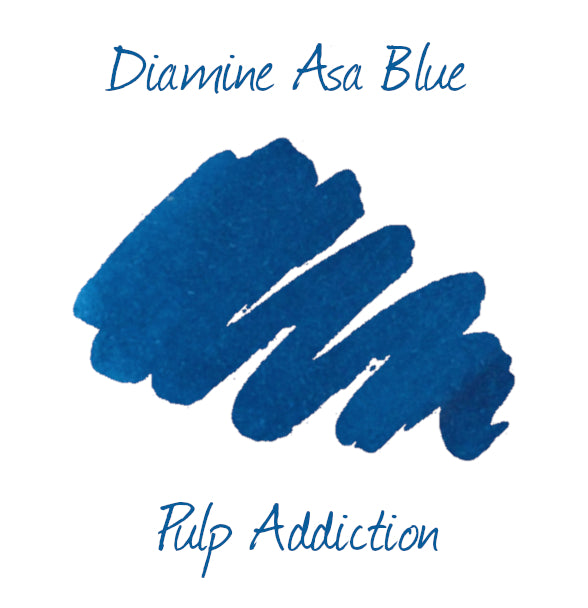 Diamine Fountain Pen Ink - Asa Blue 80ml Bottle