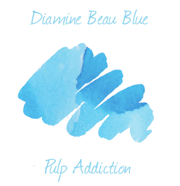 Diamine Fountain Pen Ink - Beau Blue 30ml Bottle