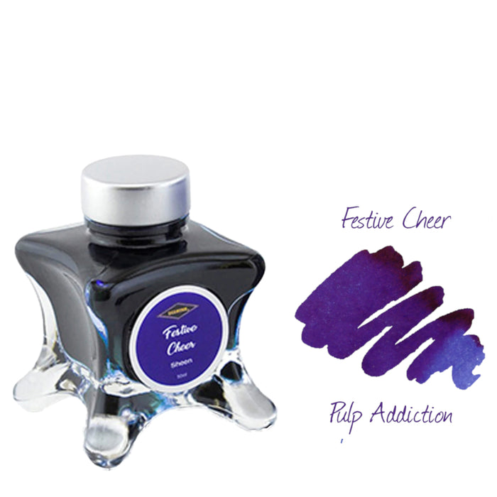 Diamine Blue Edition Fountain Pen Ink - Festive Cheer