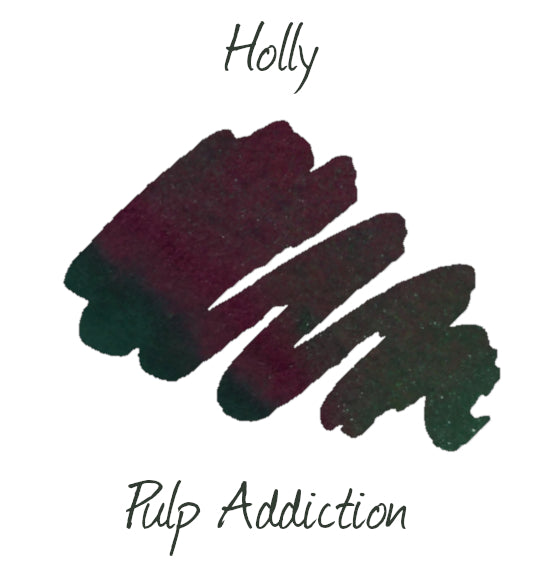 Diamine Blue Edition Fountain Pen Ink - Holly