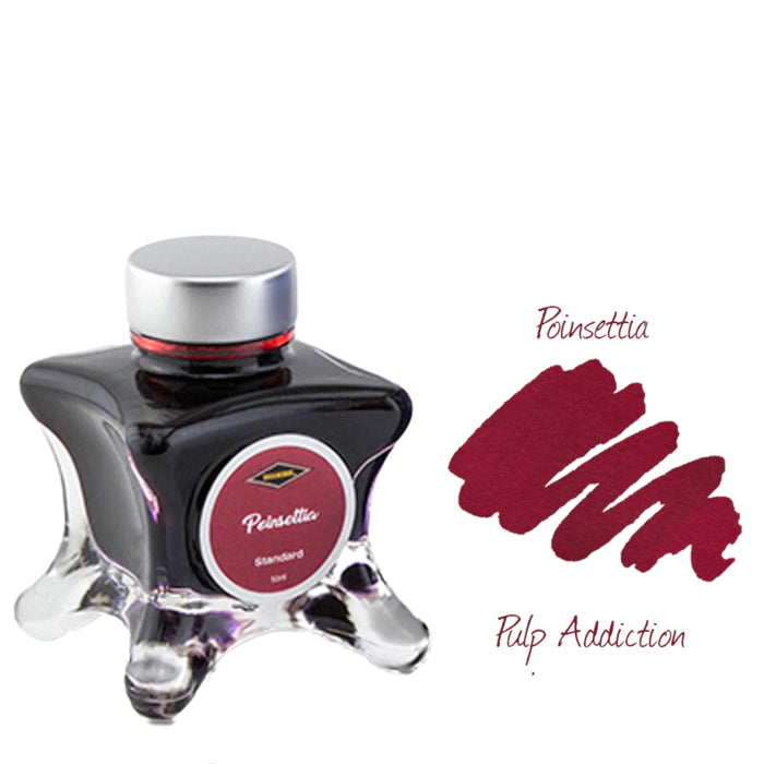 Diamine Blue Edition Fountain Pen Ink - Poinsettia