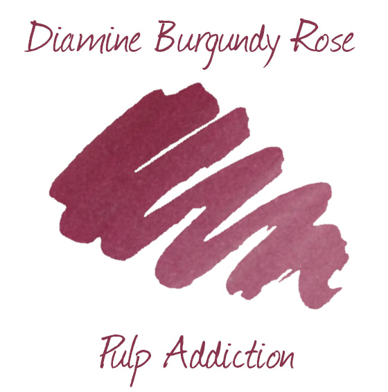 Diamine Ink - Burgundy Rose (Flower) 30ml Bottle