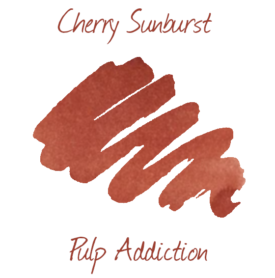 Diamine Cherry Sunburst (Guitar) Ink - 2ml Sample